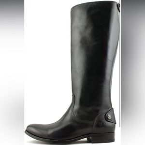 FRYE 100% LEATHER MELISSA BURRON BACK ZIP - Size 6.5